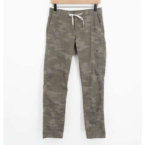 Vuori Pants - Vuori Women's Ripstop Oregano Camo Camouflage Cotton Pants Sz S